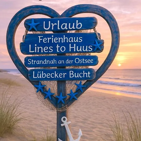 Ostsee Lines To Huus Strandnah Bei & Grossenbrode *